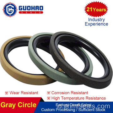 Cincin abu-abu lubang tahan-S yang tahan aus